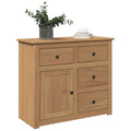 Sideboard mit Schubladen PANAMA 93x40x80 cm Massivholz Kiefer