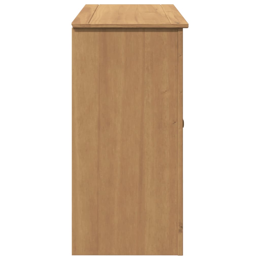Sideboard mit Schubladen PANAMA 112x40x80 cm Massivholz Kiefer