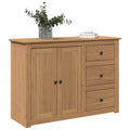 Sideboard mit Schubladen PANAMA 112x40x80 cm Massivholz Kiefer