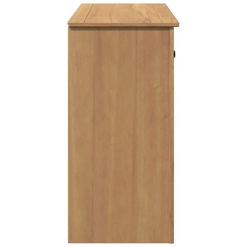 Sideboard mit Schubladen PANAMA 93x40x80 cm Massivholz Kiefer