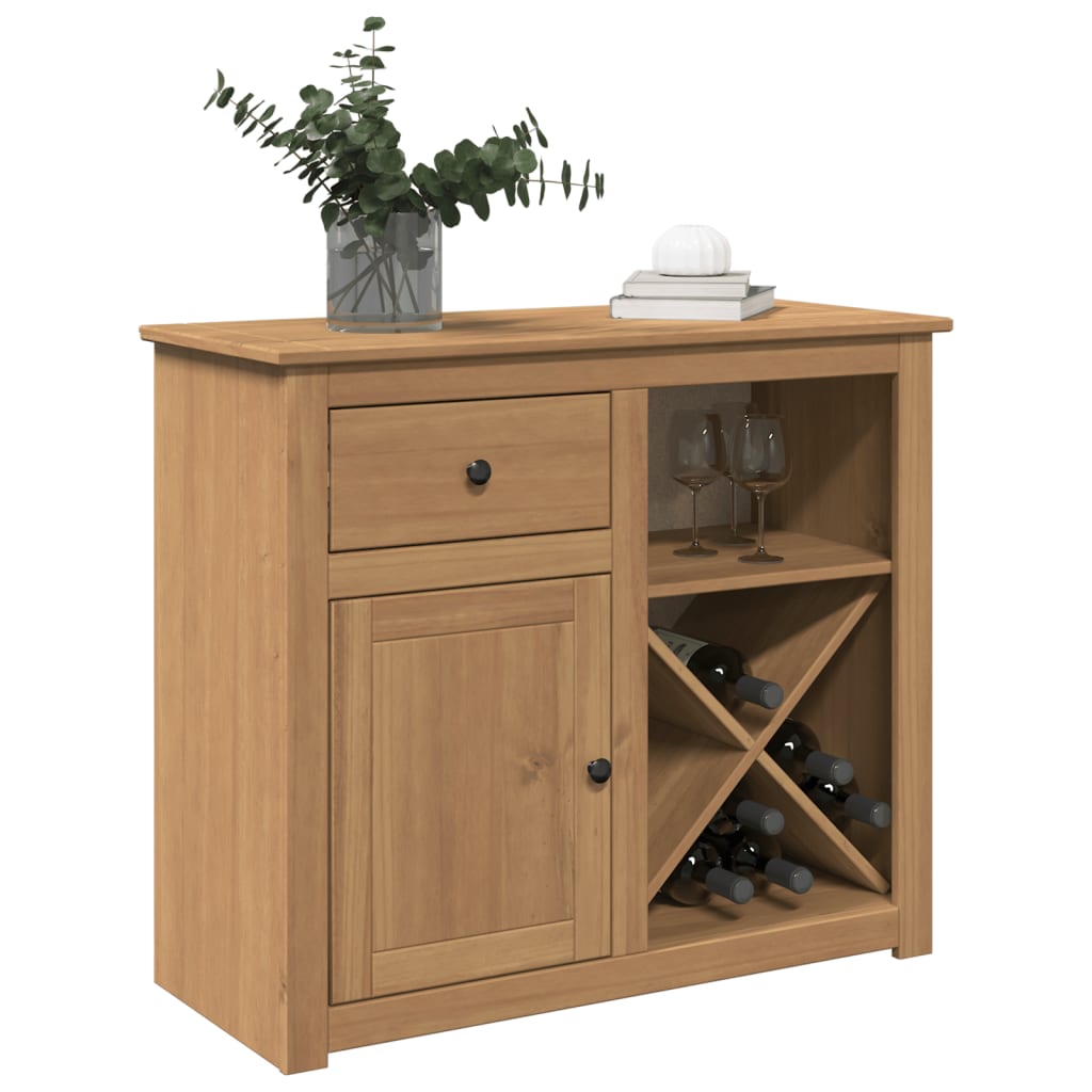 Sideboard mit Schubladen PANAMA 93x40x80 cm Massivholz Kiefer