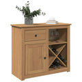 Sideboard mit Schubladen PANAMA 93x40x80 cm Massivholz Kiefer