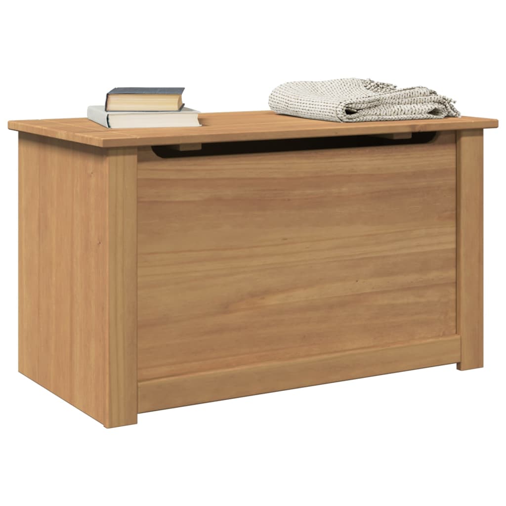 Truhe mit Deckel PANAMA 79x42x46 cm Massivholz Kiefer