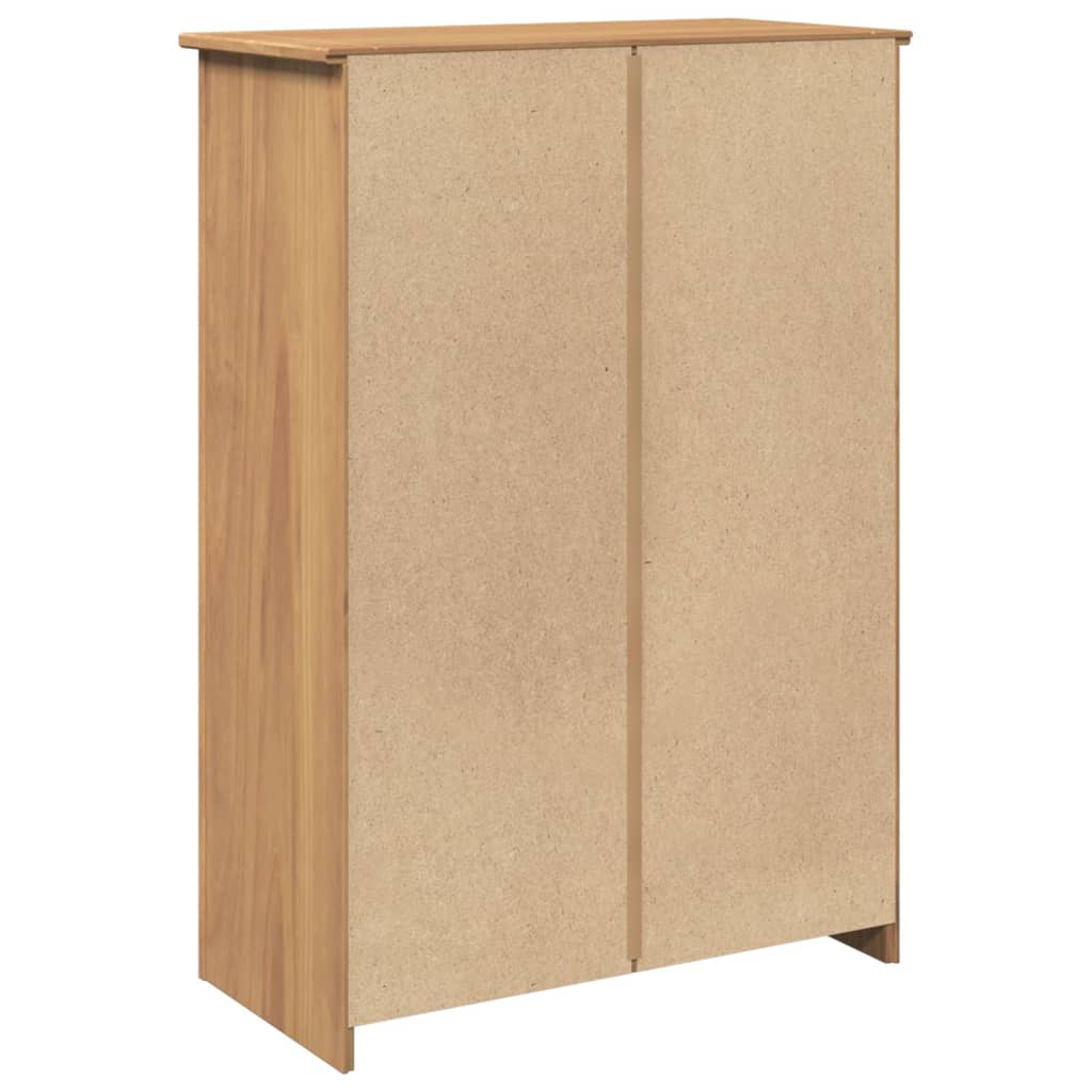 Schuhschrank PANAMA 80x40x114 cm Massivholz Kiefer