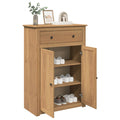 Schuhschrank PANAMA 80x40x114 cm Massivholz Kiefer