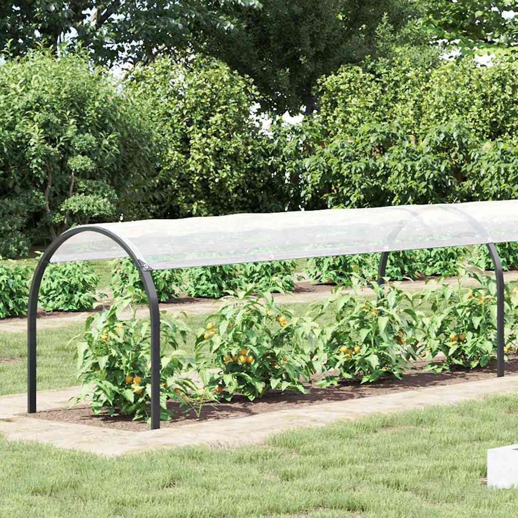 Pflanzenabdeckung mit Ösen 2x4 m Polyethylen