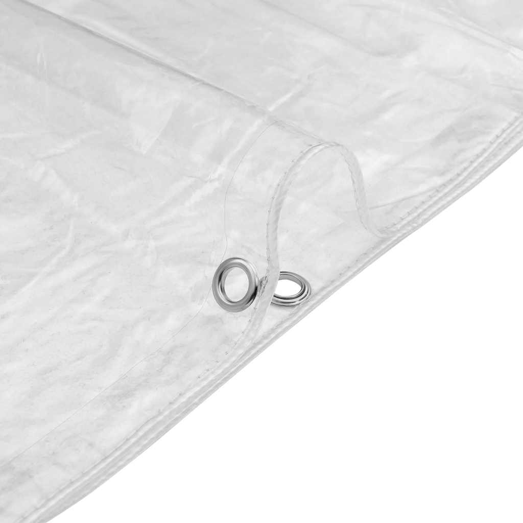 Pflanzenabdeckung mit Ösen 1x8 m PVC