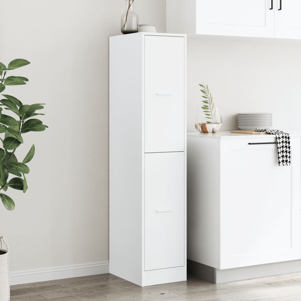 Apothekerschrank Weiß 30 x 41 x 144,5 cm Holzwerkstoff