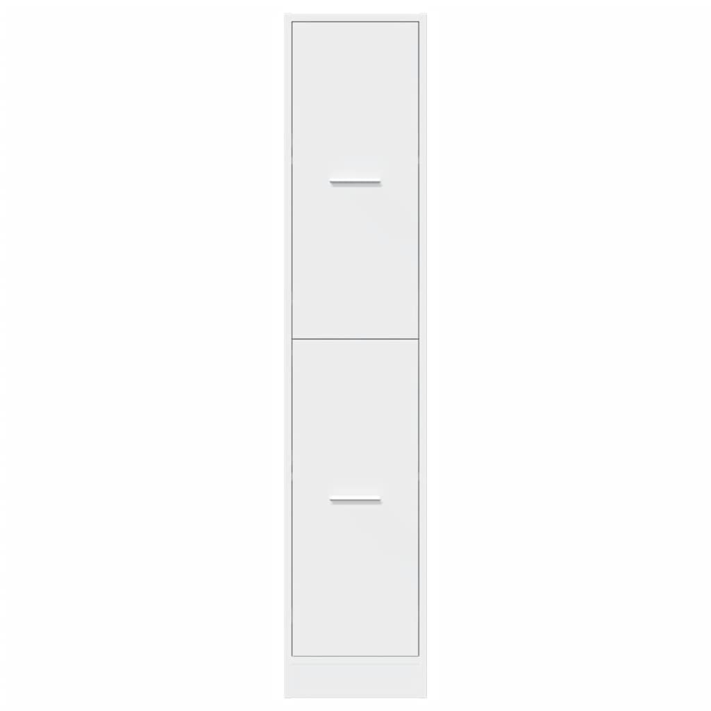 Apothekerschrank Weiß 30 x 41 x 144,5 cm Holzwerkstoff