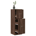 Apothekerschrank Eichen-Optik 40x41x118 cm Holzwerkstoff