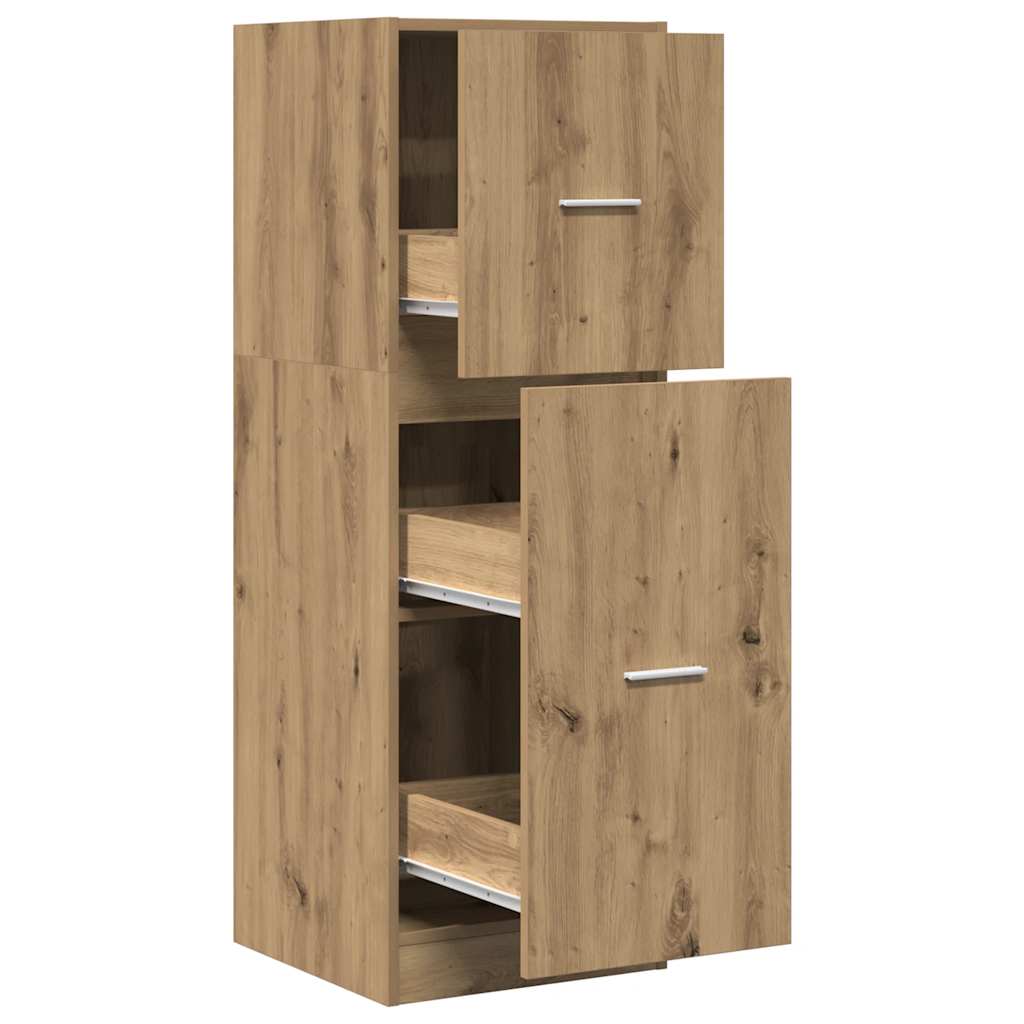 Apothekerschrank Artisan-Eiche 40x41x118 cm Holzwerkstoff