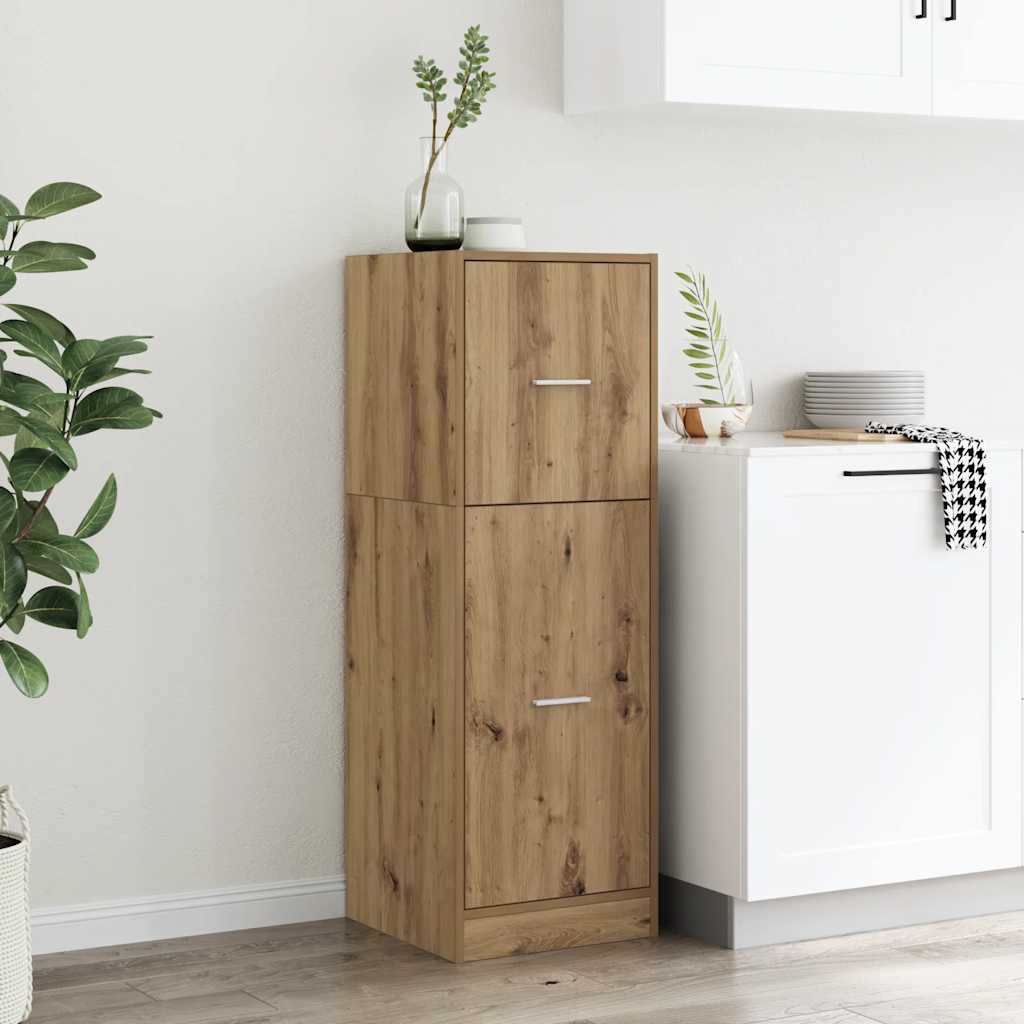 Apothekerschrank Artisan-Eiche 40x41x118 cm Holzwerkstoff