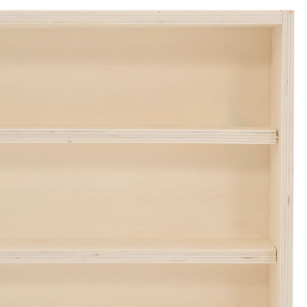 Sammlervitrine aus Holz mit Türen 100x8,5x37 cm