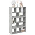 Bücherregal Betongrau 100x33x156,5 cm Holzwerkstoff