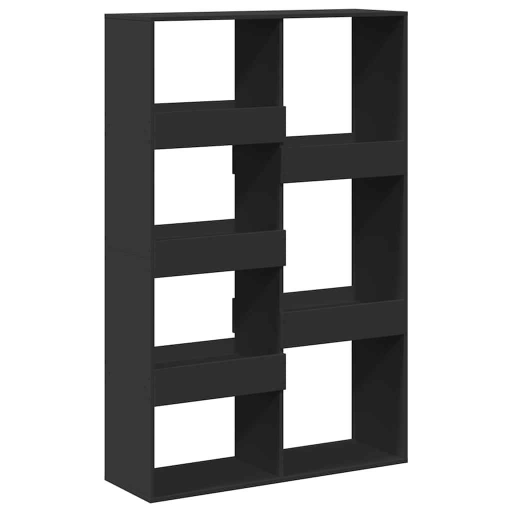 Bücherregal Schwarz 100x33x155,5 cm Holzwerkstoff