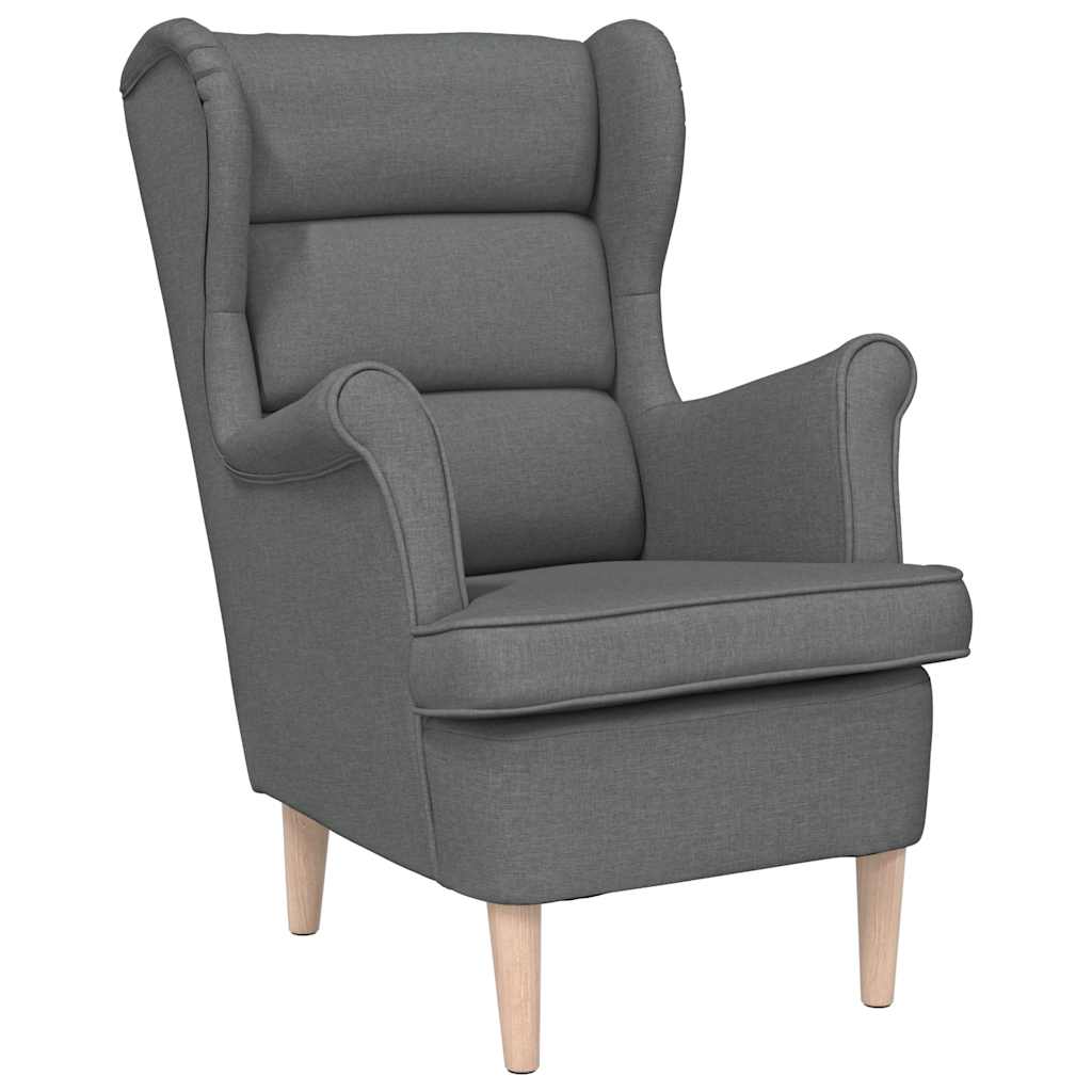 Sessel Dunkelgrau 74x84x100 cm Stoff
