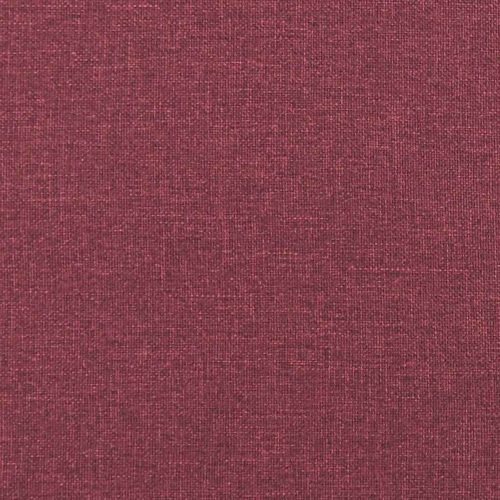 Sessel Weinrot 74x84x100 cm Stoff