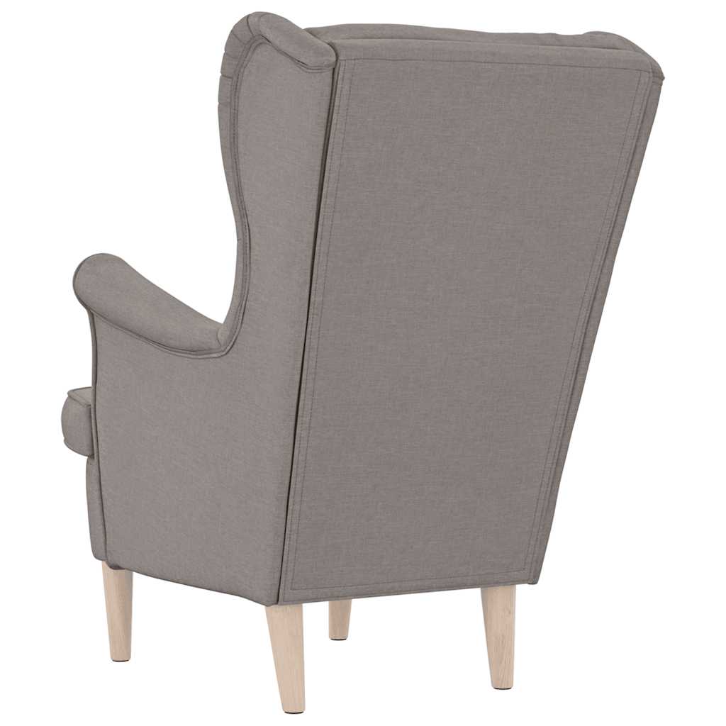 Sessel Taupe 74x84x100 cm Stoff