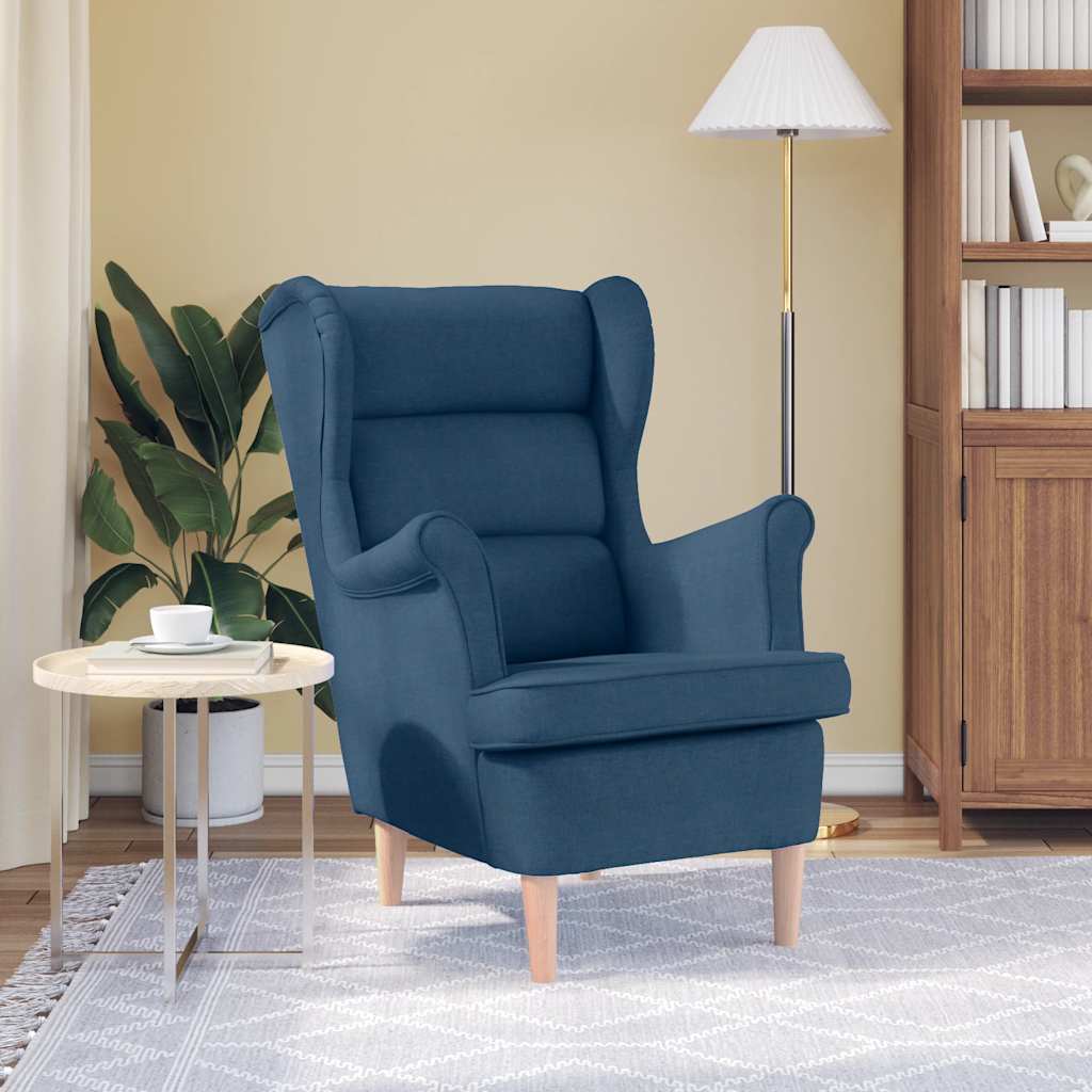 Sessel Blau 74x84x100 cm Stoff