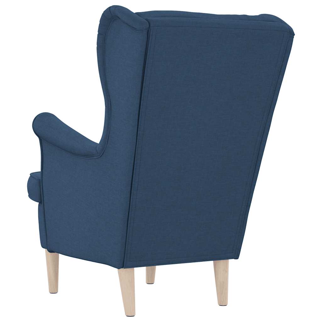 Sessel Blau 74x84x100 cm Stoff