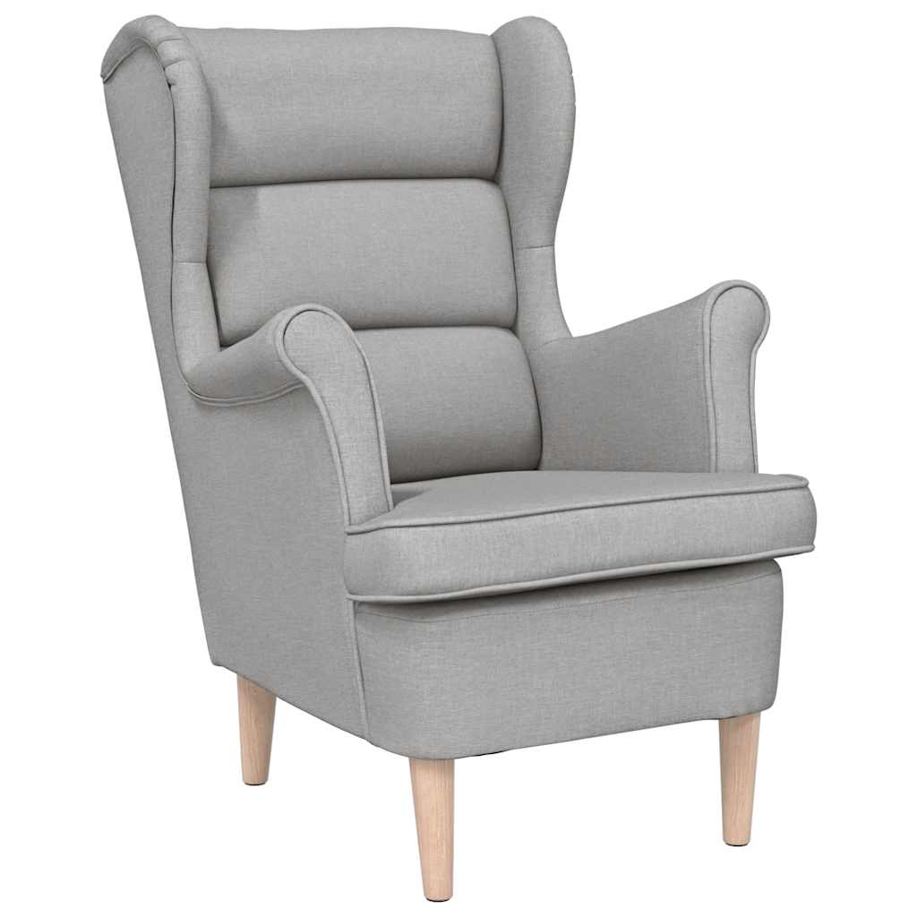 Sessel Wolkengrau 74x84x100 cm Stoff