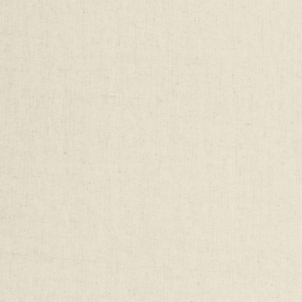 Sessel Weiß 74x84x100 cm Leinen