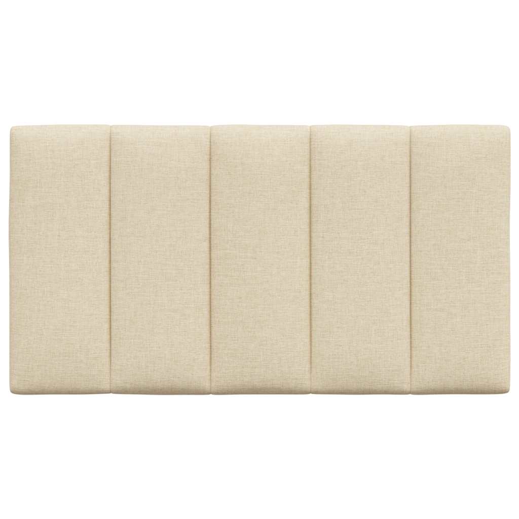 Kopfteil-Kissen "Hanko" Creme 80 cm Stoff