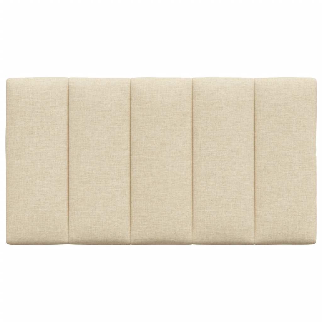 Kopfteil-Kissen "Hanko" Creme 90 cm Stoff