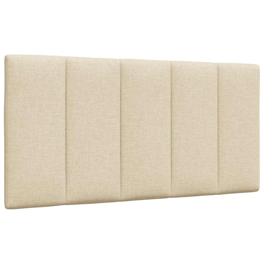 Kopfteil-Kissen "Hanko" Creme 100 cm Stoff