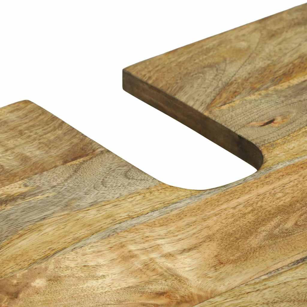 Badezimmermöbel-Set mit Schubladen 4 pcs Braun Holzwerkstoff