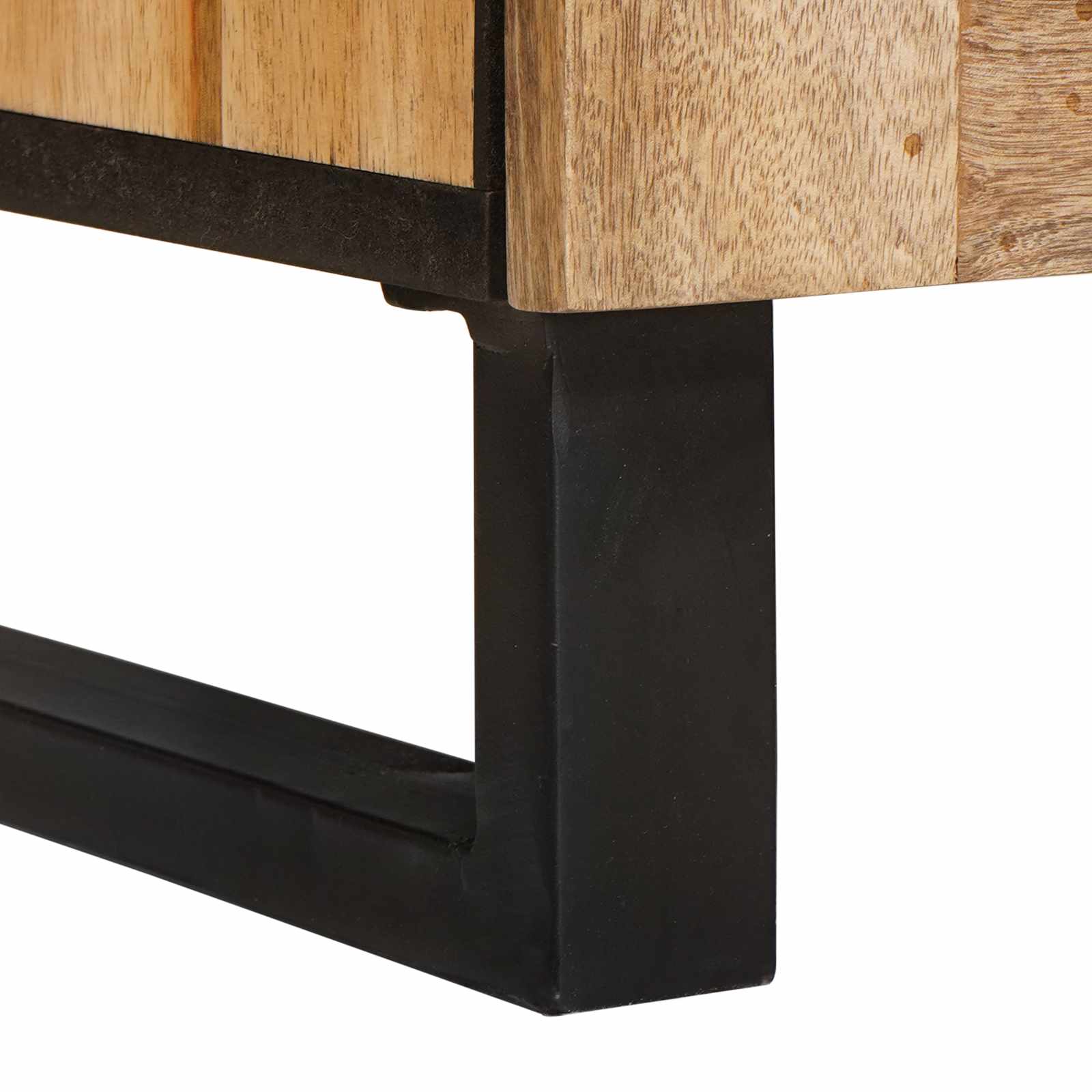 Sideboard 2 pcs Braun 60 x 33 x 75 cm Massivholz Mango