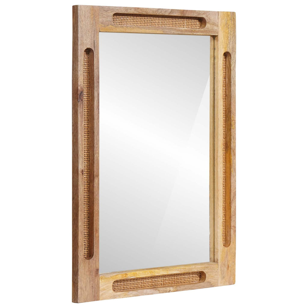 Badezimmer Sets mit Speicher 2 pcs Braun Massivholz Mango
