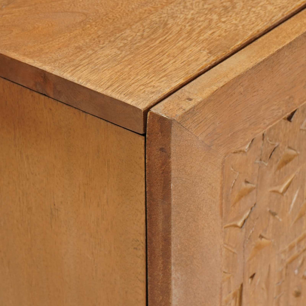 Badezimmermöbel-Set mit Regal mit Tür 2 pcs Braun Holzwerkstoff