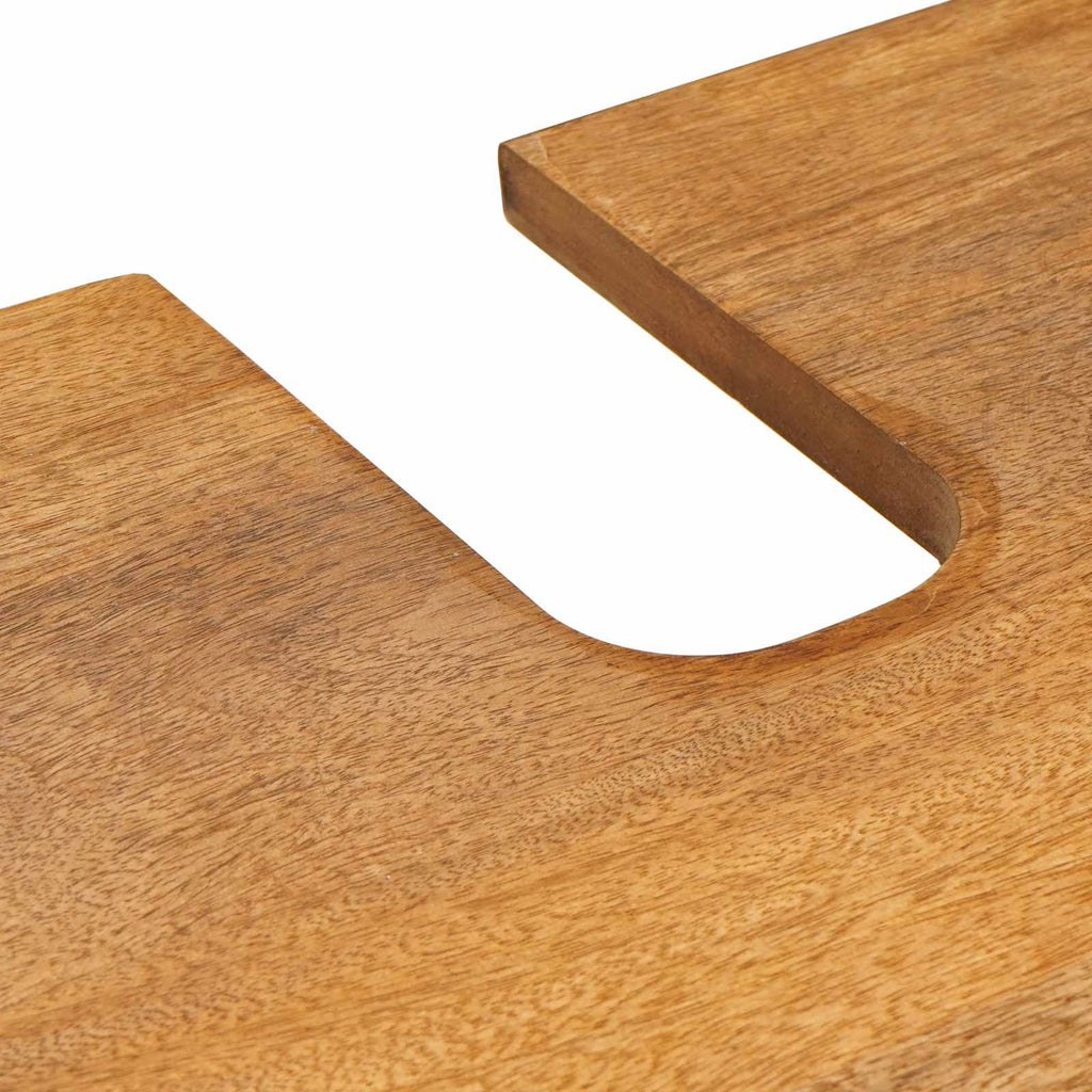 Badezimmermöbel-Set mit Regal mit Tür 2 pcs Braun Holzwerkstoff