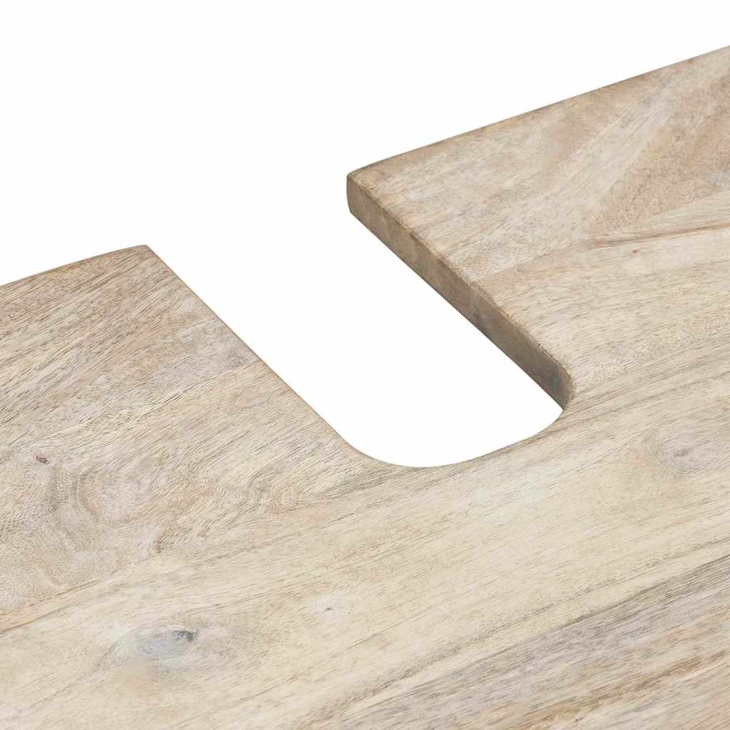 Badezimmermöbel-Set mit Schubladen 5 pcs Weiß Holzwerkstoff