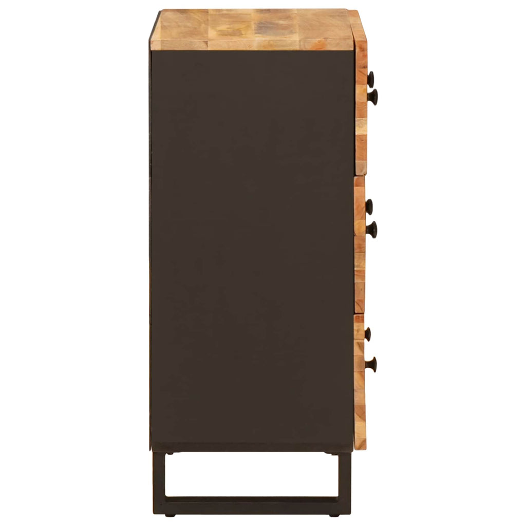 Sideboard 2 pcs Braun 60 x 33 x 75 cm Massivholz Mango