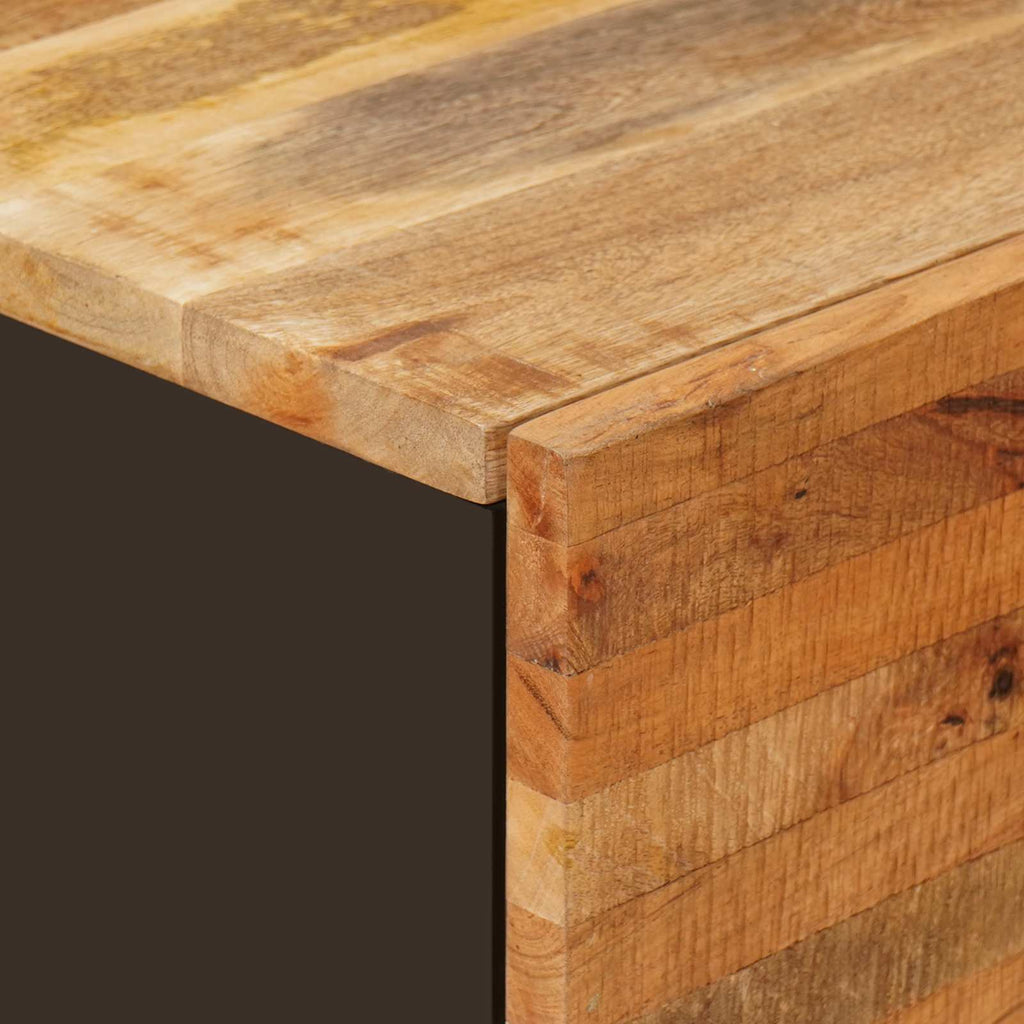 Sideboard 3 pcs Braun 60 x 33 x 75 cm Massivholz Mango