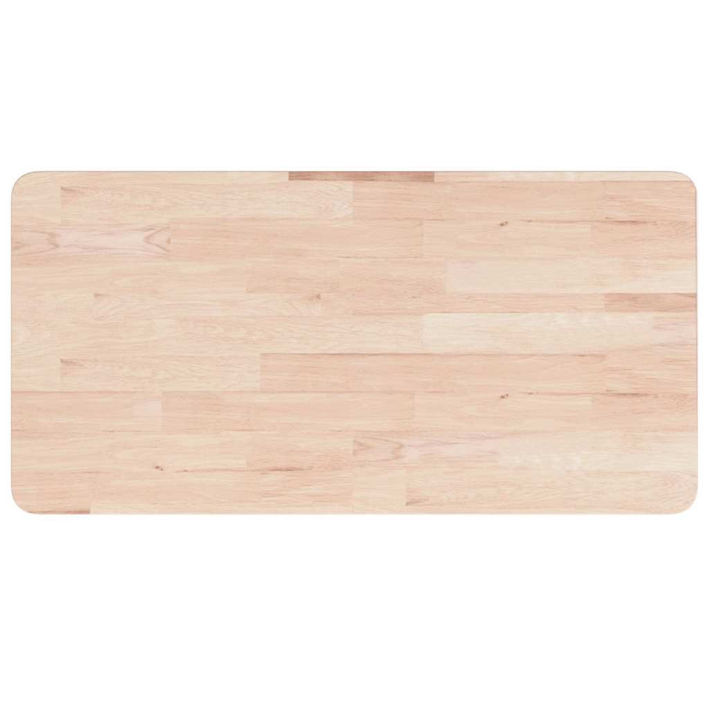 Werkbank 100x60x(73-99,5) cm Massivholz Eiche Rechteckig