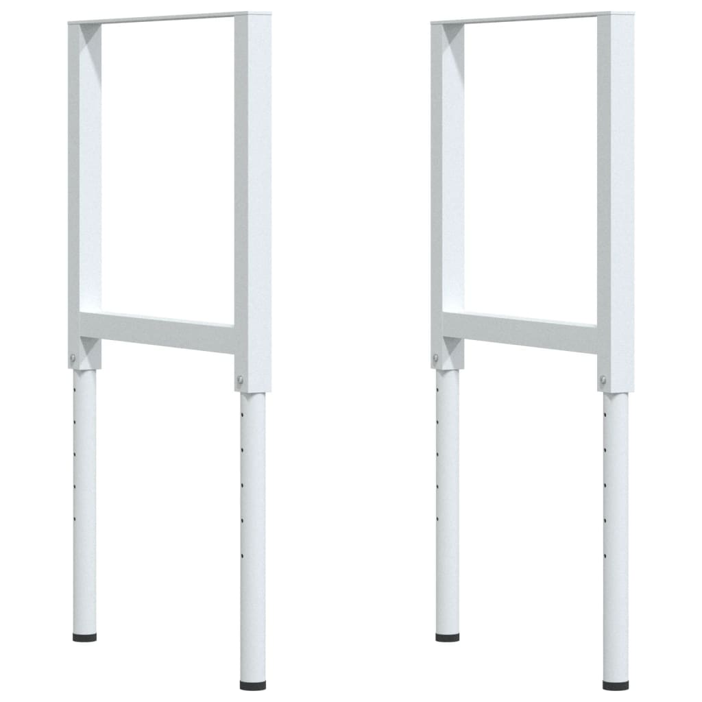 Werkbank 100x60x(73-99,5) cm Massivholz Akazie Rechteckig