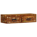 TV-Wandschrank 80x30x19 cm Altholz Massiv