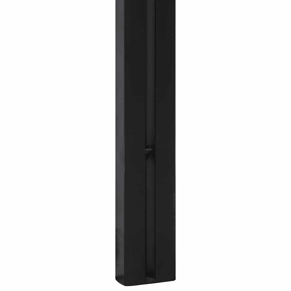 Kopfteil 100 cm Altholz Massivholz und Eisen