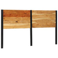 Kopfteil 180 cm Massivholz Akazie und Eisen