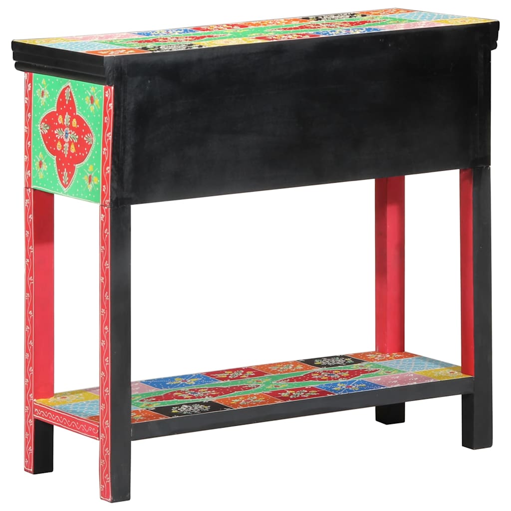 Konsolentisch mit Schubladen Mehrfarbig 80 x 35 x 76 cm