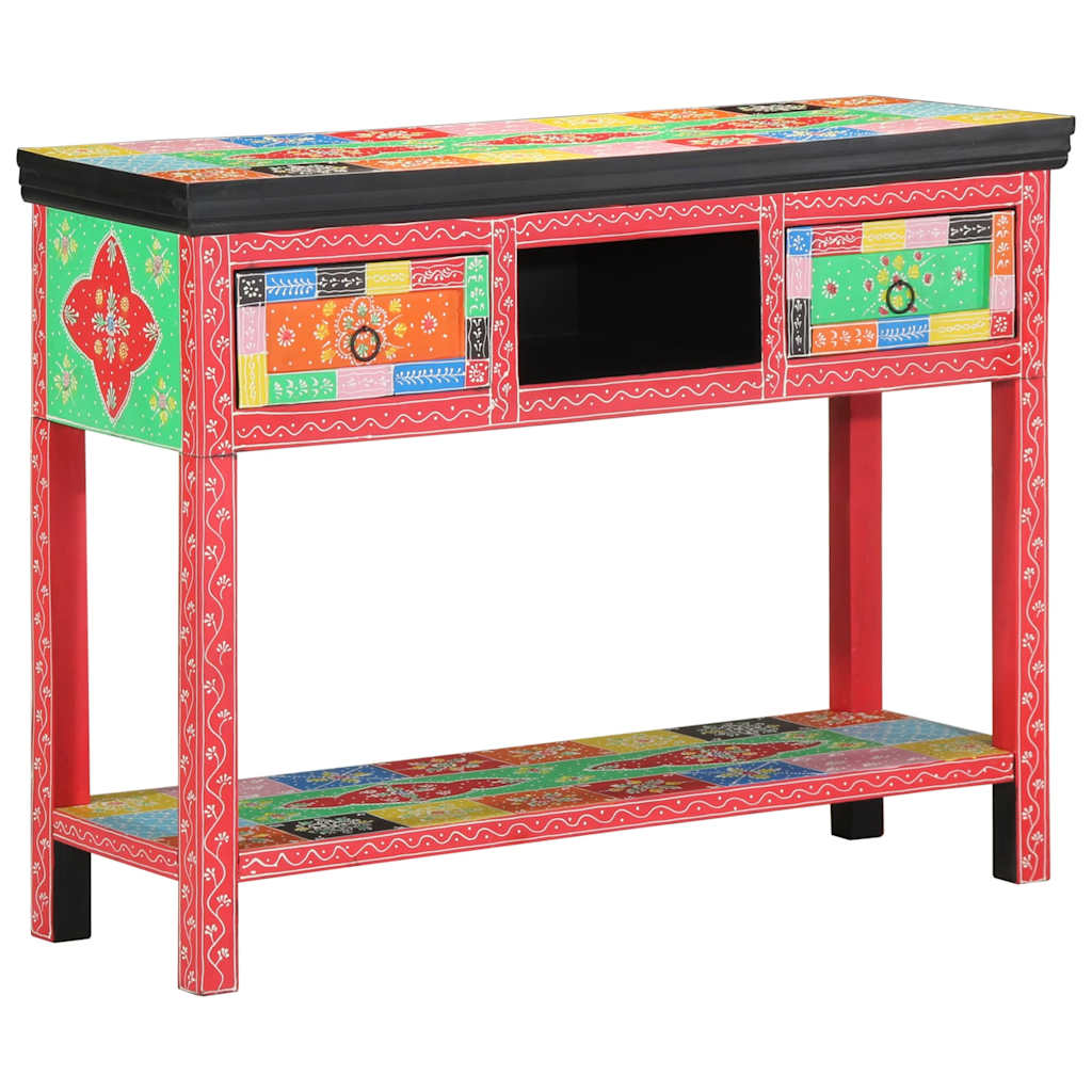 Konsolentisch mit Schubladen Mehrfarbig 100 x 30 x 77 cm