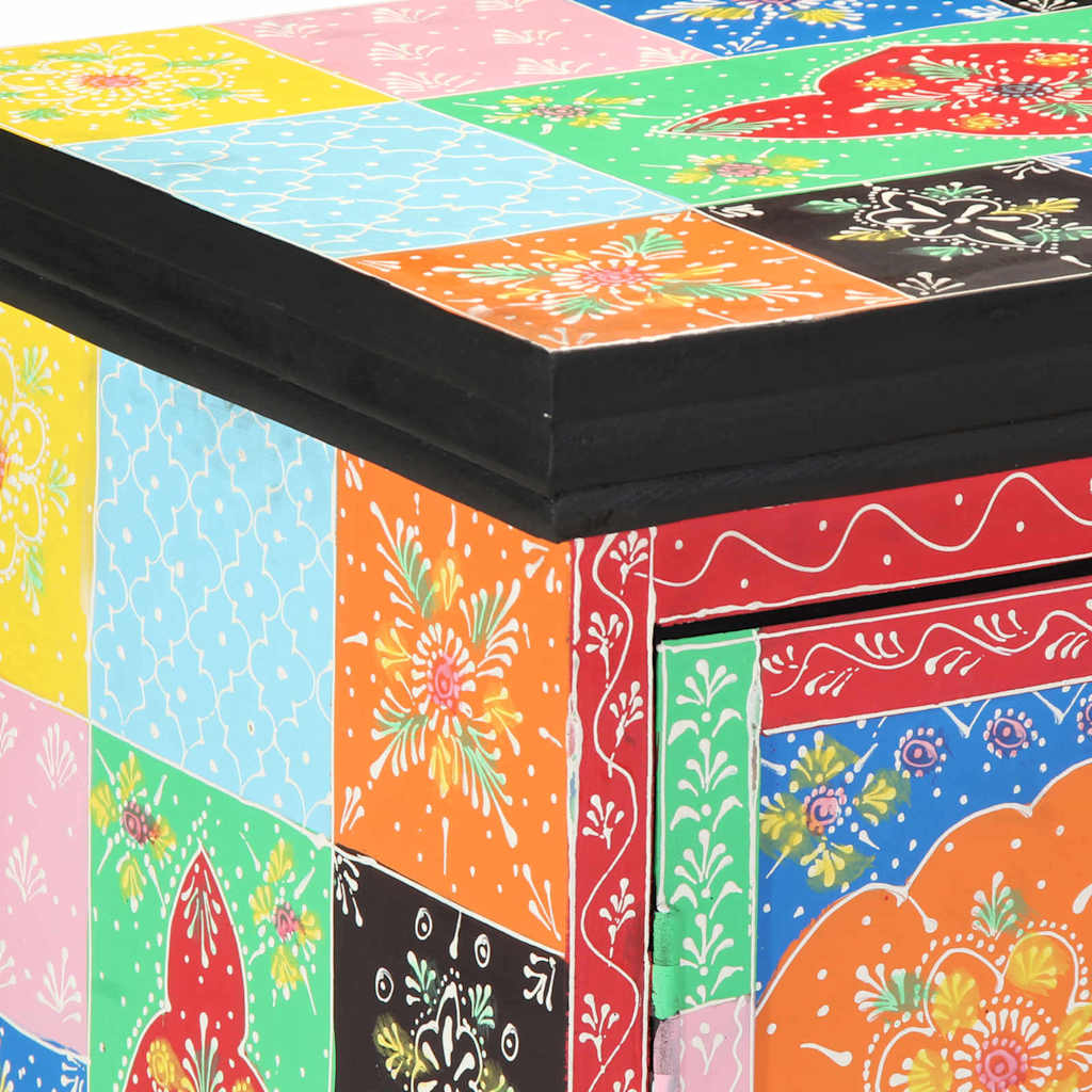 Konsolentisch mit Regal mit Speicher Mehrfarbig 50 x 30 x 70 cm