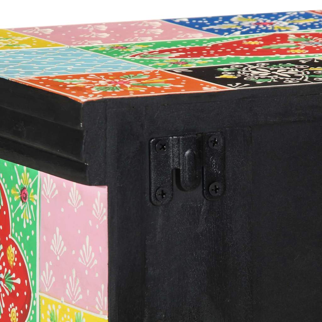 TV-Schränk mit Regal Mehrfarbig 80 x 30 x 22 cm Holzwerkstoff