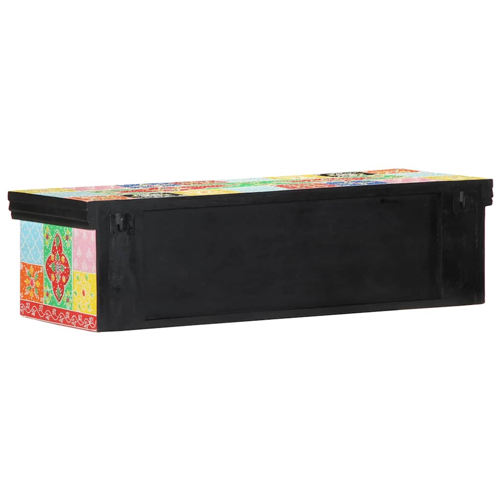 TV-Schränk mit Regal Mehrfarbig 80 x 30 x 22 cm Holzwerkstoff