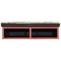 TV-Schränk mit Regal Mehrfarbig 80 x 30 x 22 cm Holzwerkstoff