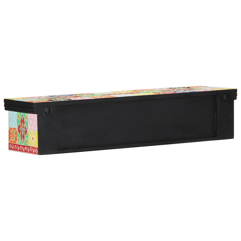 TV-Schränk mit Regal Mehrfarbig 100 x 30 x 22 cm Holzwerkstoff