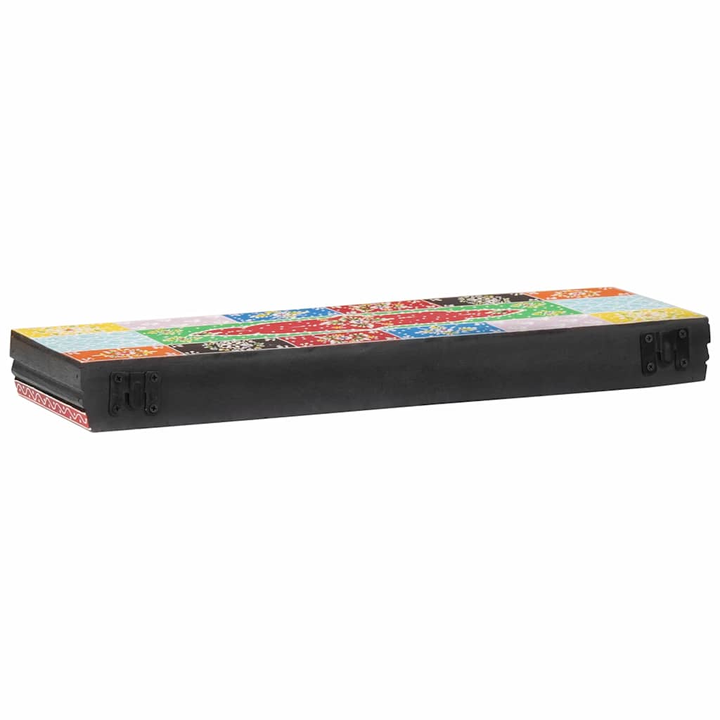Wandregale Mehrfarbig 60 x 20 x 6 cm Massivholz Mango
